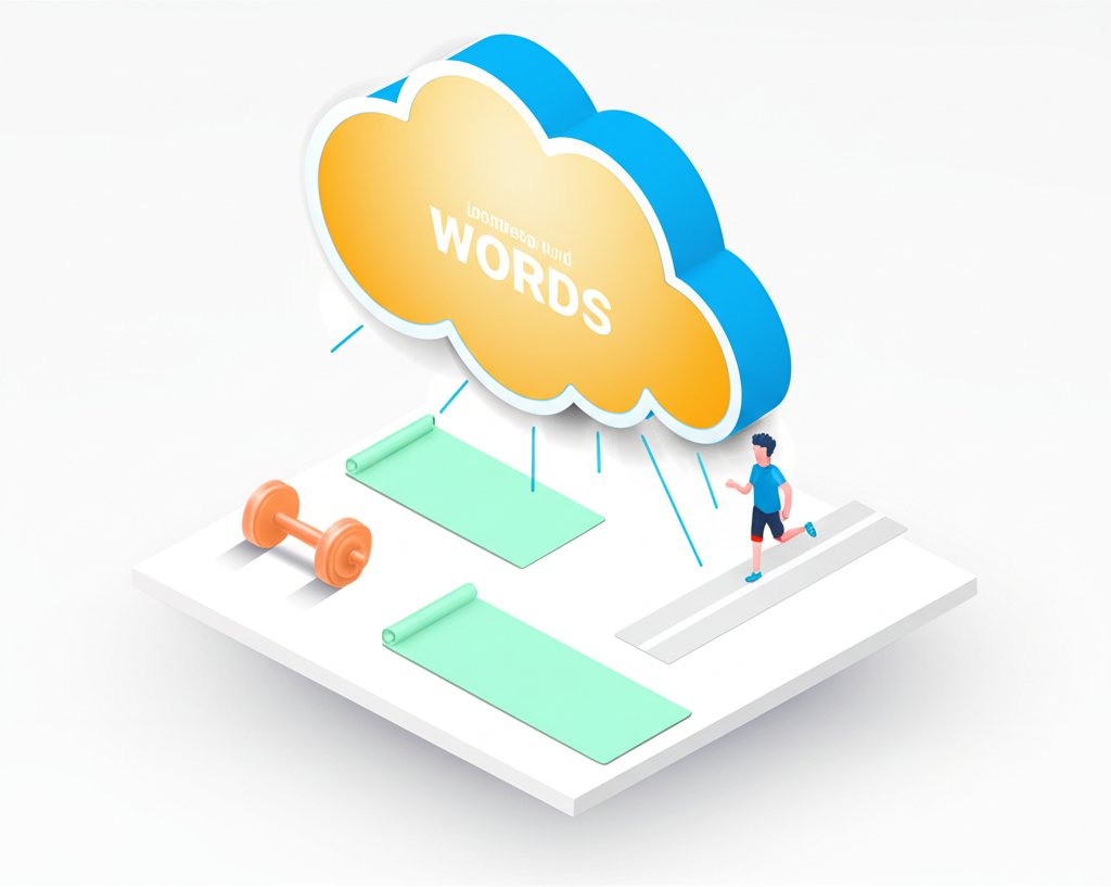 Words: The unseen fuel for powerful fitness motivation and success.