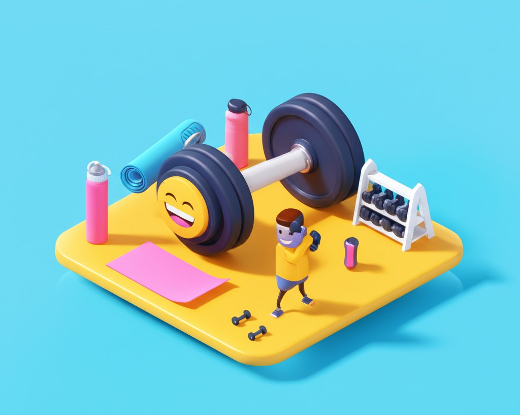 Humor as a secret weapon for workout wins: boosting fitness motivation.