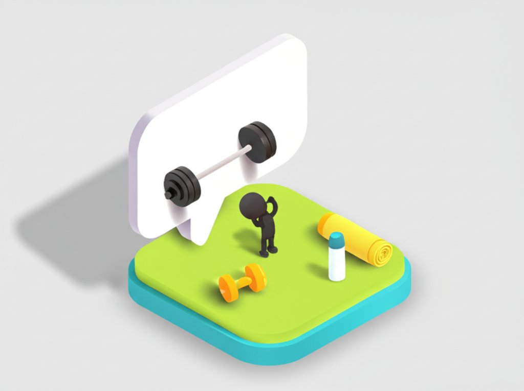 Funny fitness quotes image makes workouts way more fun.