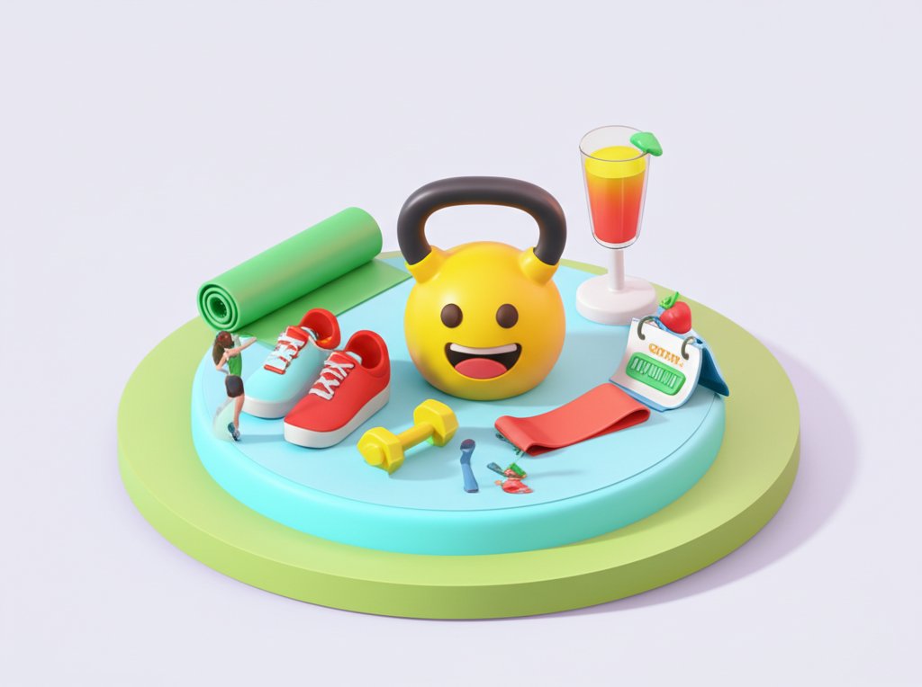 Craft your own fun, laugh-out-loud Saturday sweat session at home.