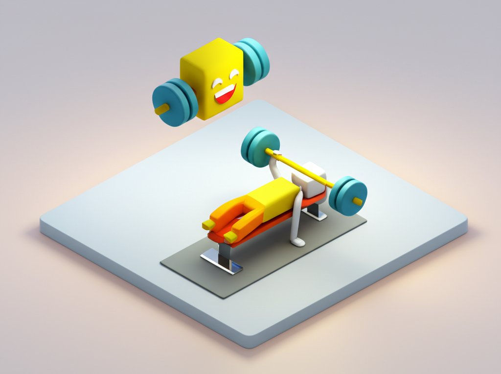 Humor: your gym's best spotter for workout motivation.