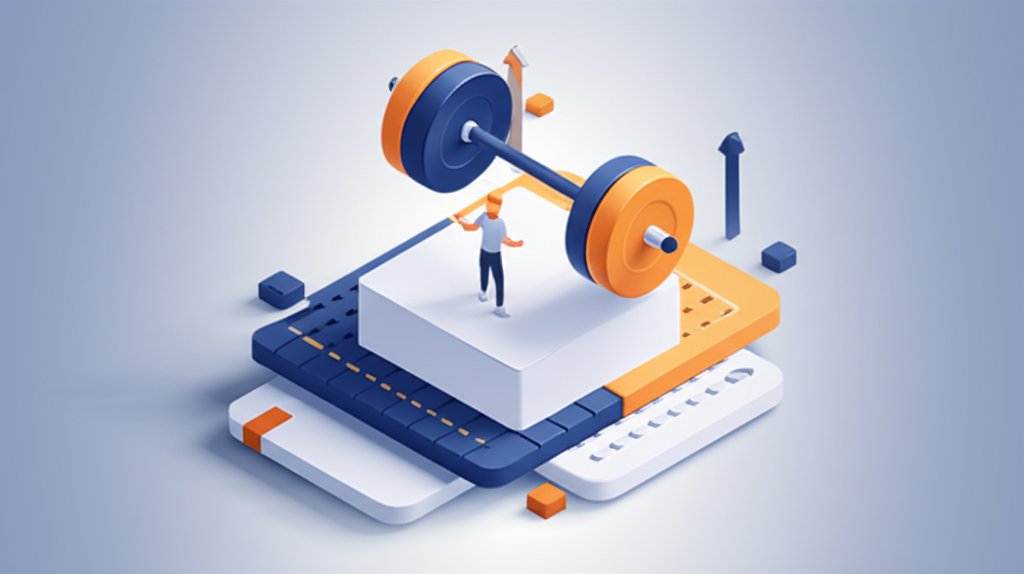 Person powerfully lifting weights, embodying strength and resilience.