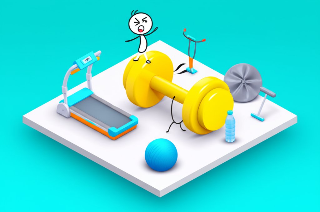 Funny gym quotes to make you chuckle through your reps.