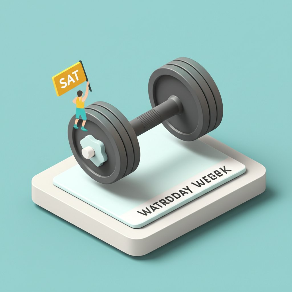 Saturday workout: Unsung hero for weekly fitness and progress.